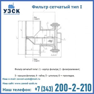 Фильтр сетчатый ФС по Т-ММ-11-2003 в Коврове