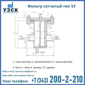 Фильтр сетчатый ФС по Т-ММ-11-2003 в Коврове